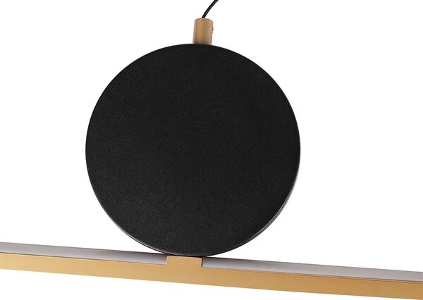 Goldlux Florentyna lampă suspendată 2x48 W auriu 333902