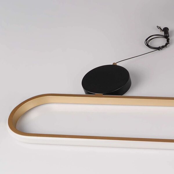 Goldlux Florentyna lampă suspendată 2x48 W auriu 333902