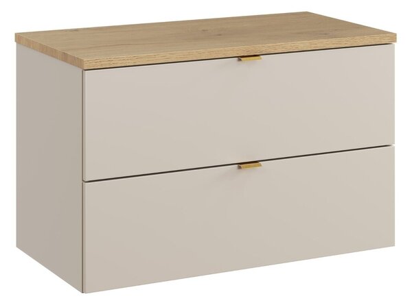 Set dulap Comad Dalia Cashmere DALIA CASHMERE 82-80-46-2S, blat Comad Nordic Cremona CREMONA 89-80-46 M