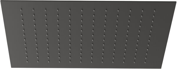 Kludi Asana cap de duș 44x44 cm pătrat negru 6941039-00