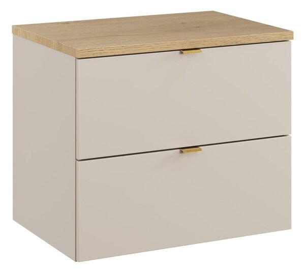 Set dulap Comad Dalia Cashmere DALIA CASHMERE 82-60-46-2S, blat Comad Nordic Cremona CREMONA 89-60-46 M