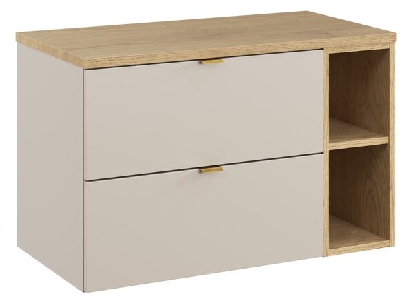 Set dulap Comad Dalia Cashmere DALIA CASHMERE 82-60-46-2S, blat Comad Nordic Cremona CREMONA 89-80-46 M, CREMONA UN 81-20-44