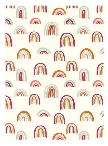 Hârtie de împachetat eleanor stuart Floral No. 2 Rainbow