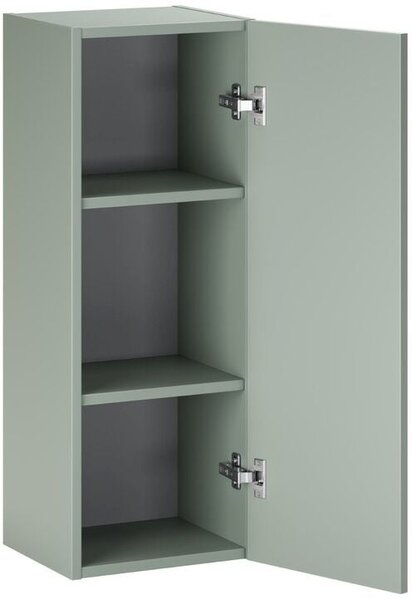 Comad Aster Green dulap 30x26.6x80 cm laterala pe perete verde ASTER GREEN 80-30-1D