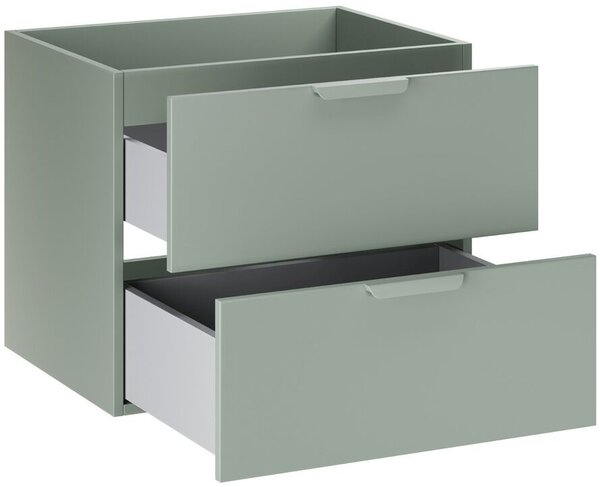 Comad Aster Green dulap 60x45.6x50 cm sub chiuveta pe perete verde ASTER GREEN 82-60-46-2S