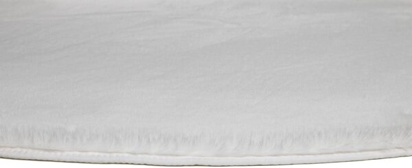 Covor Universal Fox Liso, ø 120 cm, alb