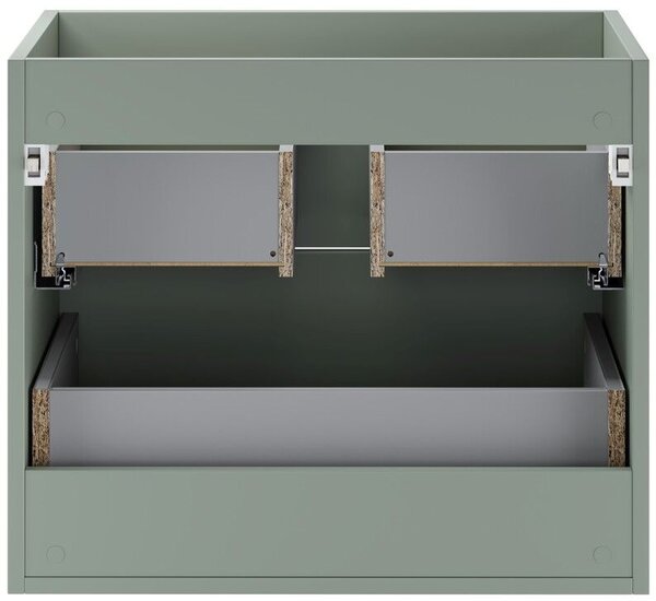Comad Aster Green dulap 60x45.6x50 cm sub chiuveta pe perete verde ASTER GREEN 82-60-46-2S