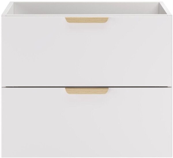 Comad Aster White dulap 60x45.6x50 cm sub chiuveta pe perete alb ASTER WHITE 82-60-46-2S