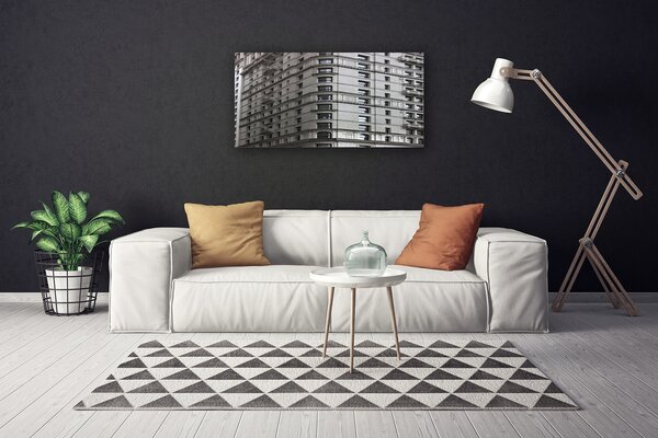 Tablou pe panza canvas Clădire Case Gray