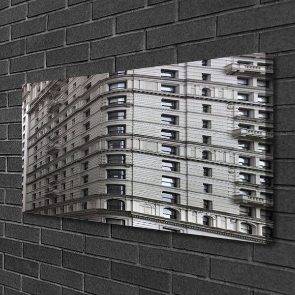 Tablou pe panza canvas Clădire Case Gray