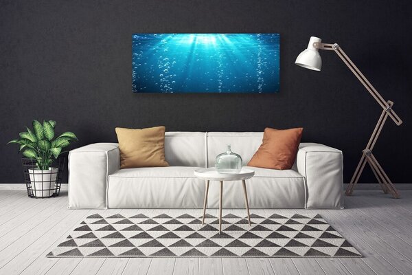 Tablou pe panza canvas Watter Art Albastru