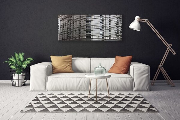 Tablou pe panza canvas Clădire Case Gray