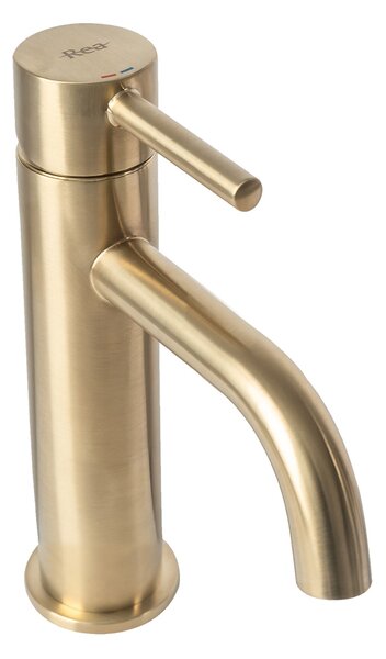 Robinet pentru lavoar Rea Lungo Gold Brush