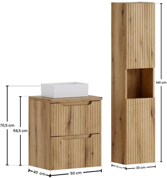 Set dulap Comad Nova Coast Evoke NOVA COAST EVOKE 82-50-40-2S, dulap Comad Nova Coast Evoke NOVA COAST EVOKE 80-30-2D, UN-GAJA35-SW 78570A(35), NOVA O