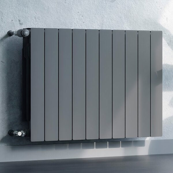 KFA Armatura ADR calorifer de cameră 57x32.2 cm podłączenie lateral grafit 763-040-61