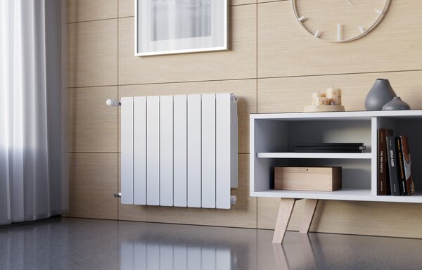 KFA Armatura ADR calorifer de cameră 57x48.3 cm podłączenie lateral alb 763-060-44