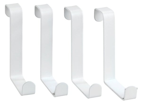 Set 4 cârlige suspendate Wenko Home, alb