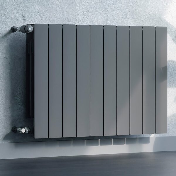 KFA Armatura ADR calorifer de cameră 57x64.4 cm podłączenie lateral grafit 763-080-61