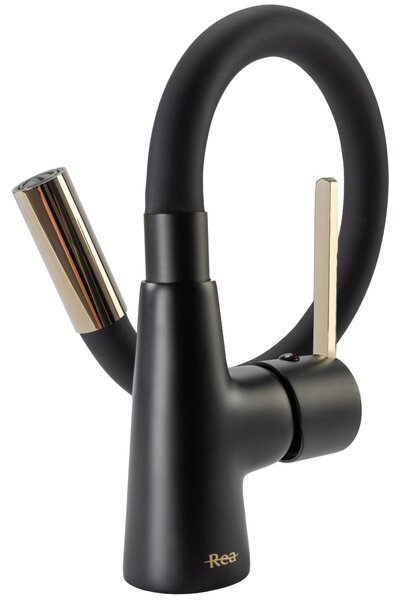 Baterie bucatarie Rea ICON Black/Gold
