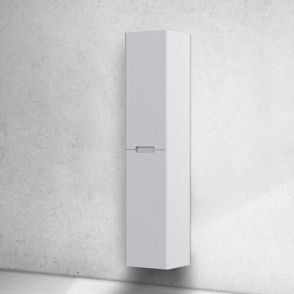 Oltens Hamnes dulap 35x30x160 cm laterala pe perete alb 60038000