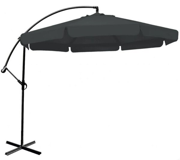 Umbrelă pliabilă pentru grădină GREY 350cm