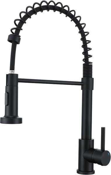 Ruvetti Serino baterie bucătărie pe picior negru 1005MB