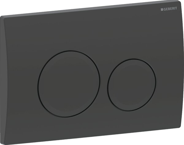 Geberit Delta20 buton de spălare pentru WC negru 115.127.14.1