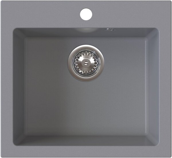 Ruvetti Frigo chiuveta cu baterie și accesorii gri/oțel LP_3200-FR4945GR_W