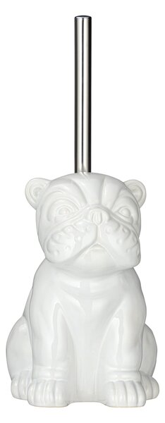 Wenko Bulldog perie de toaletă stativ alb 24148100