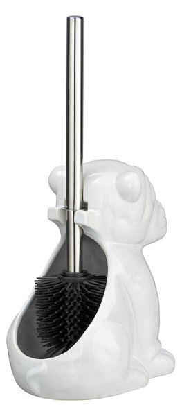 Wenko Bulldog perie de toaletă stativ alb 24148100