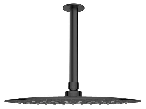 Oltens Aera braț de duș negru mat 39405300
