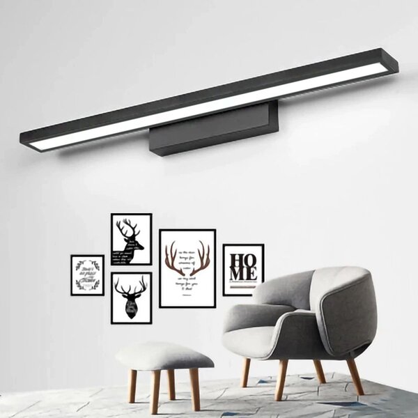 APLICA de baie LED pentru oglinda 60CM APP840-1W FLAT BLACK