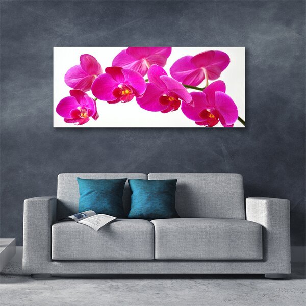 Tablou pe panza canvas Flori Floral Roșu