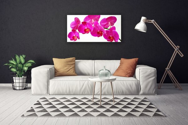 Tablou pe panza canvas Flori Floral Roșu