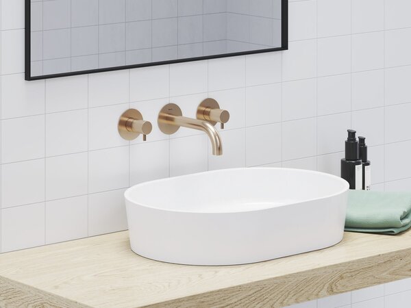 Ravak Espirit baterie lavoar ascuns auriu X070350