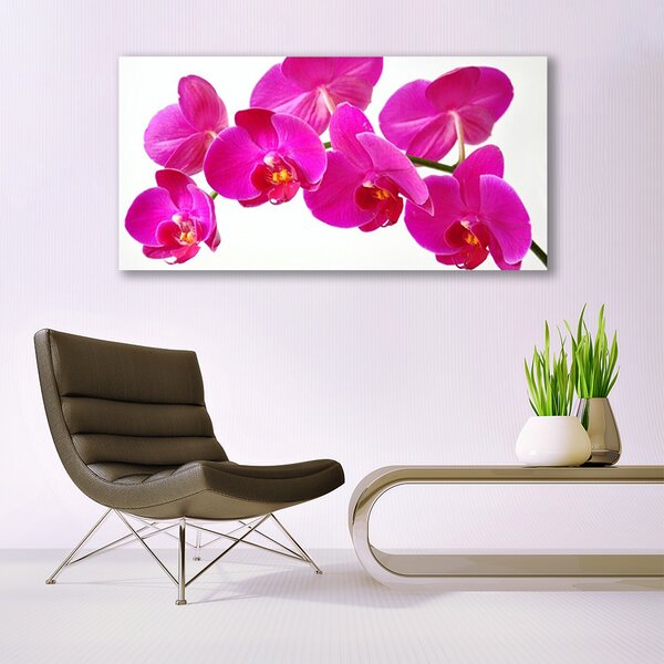 Tablou pe panza canvas Flori Floral Roșu