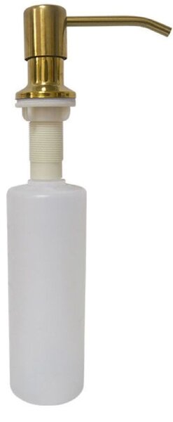 Ruvetti Masivo chiuveta cu dozator 78x49 cm auriu 5002M_PVD_GOLD160_WL