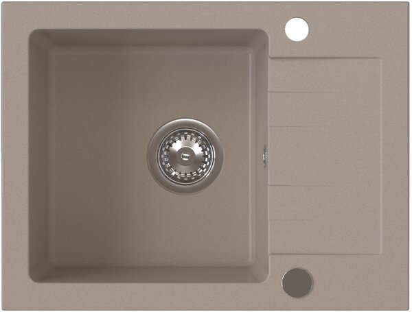 Ruvetti Minimini+ chiuveta cu baterie bej/oțel LP_3200-MM58440BE_W