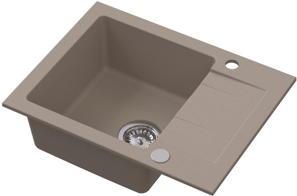 Ruvetti Minimini+ chiuveta cu baterie bej/oțel LP_3200-MM58440BE_W