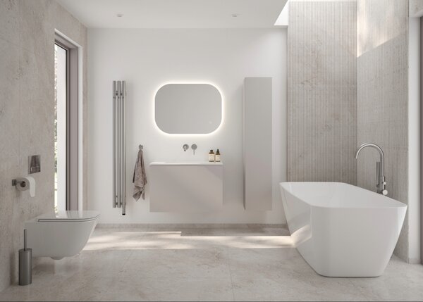 Set vas WC Oltens Hadsel 42039000, capac WC Oltens Hadsel 45120000
