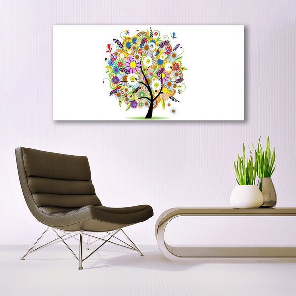 Tablou pe panza canvas Arborele de Arta Multi