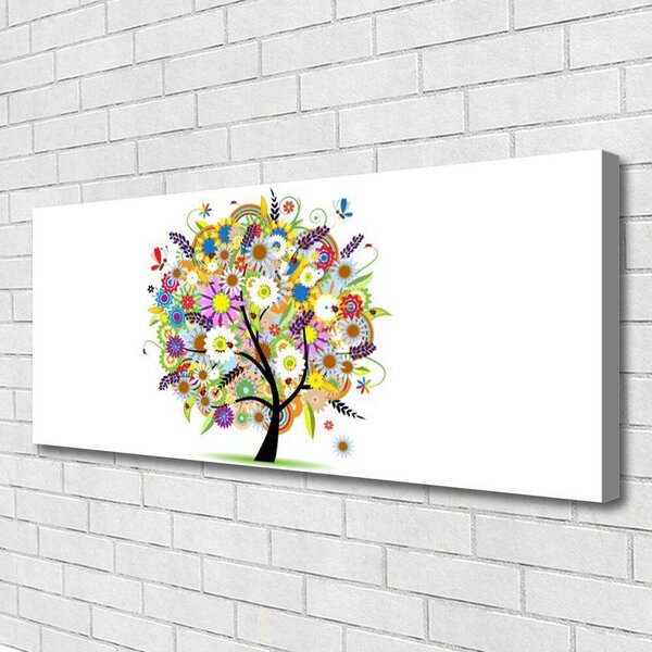 Tablou pe panza canvas Arborele de Arta Multi