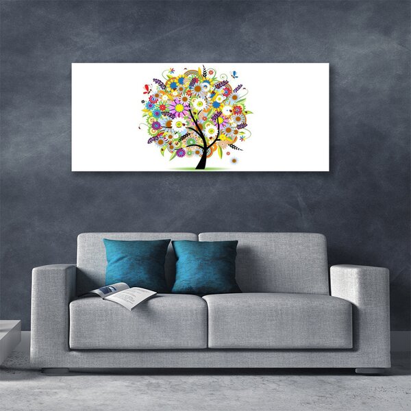 Tablou pe panza canvas Arborele de Arta Multi