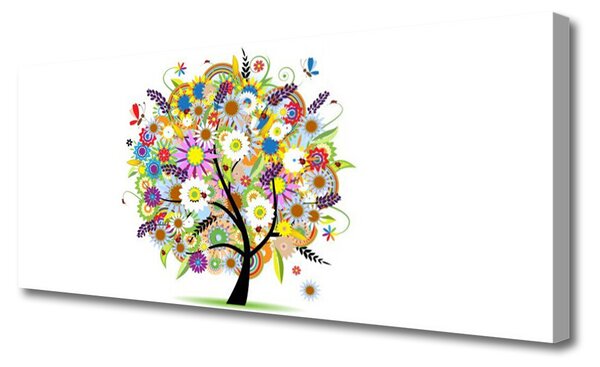 Tablou pe panza canvas Arborele de Arta Multi