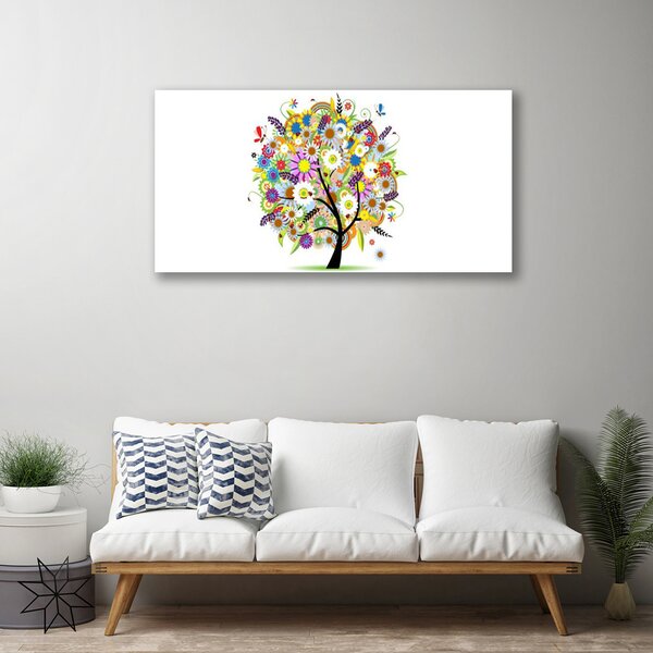 Tablou pe panza canvas Arborele de Arta Multi