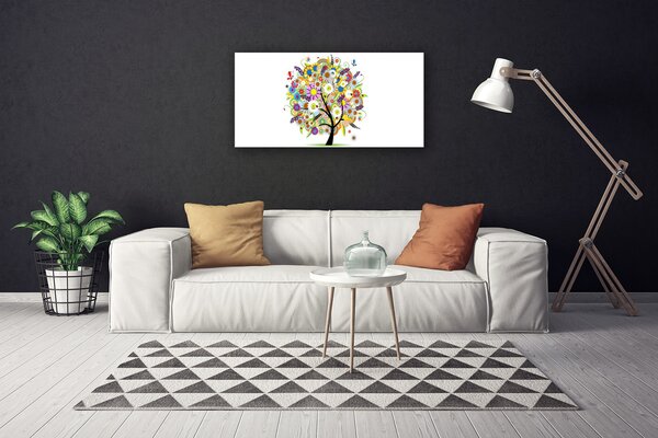 Tablou pe panza canvas Arborele de Arta Multi