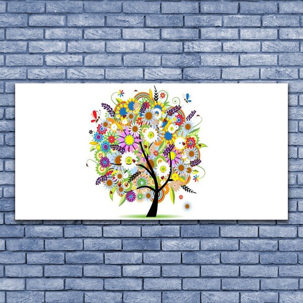 Tablou pe panza canvas Arborele de Arta Multi