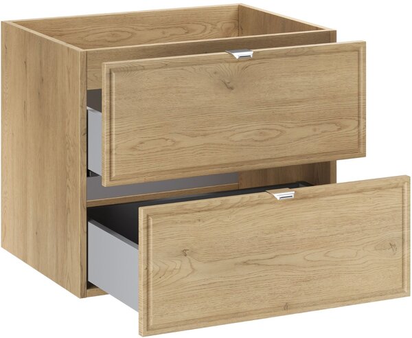 Comad Terra Cremona dulap 60x46x50 cm sub chiuveta pe perete stejar TERRA CREMONA 82-60-46-2S