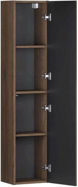 Comad Terra Villa dulap 30x25x140 cm laterala pe perete nucă TERRA VILLA 80-30-1D