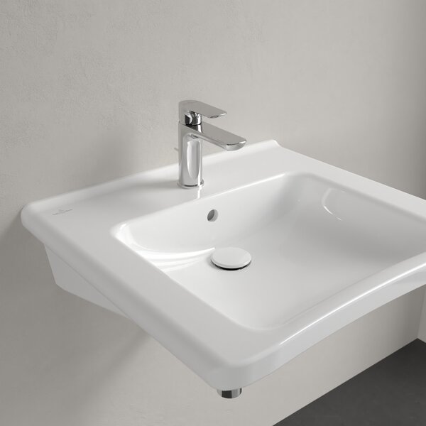 Villeroy & Boch ViCare lavoar 60x55 cm dreptunghiular clasică alb luciu 4A8060R1